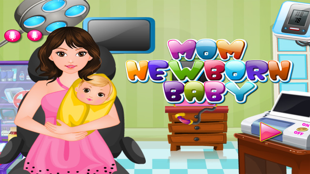 Mom Newborn Baby - games for girls