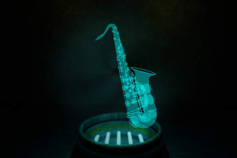 Hologram Projector: Musical Instruments screenshot 3