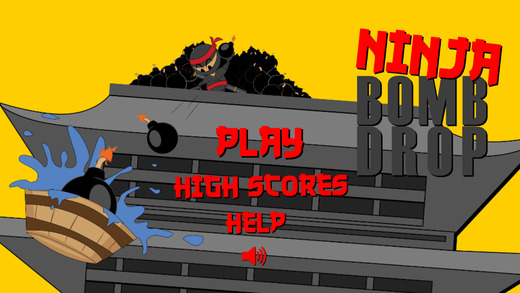 【免費遊戲App】Ninja Bomb Drop-APP點子