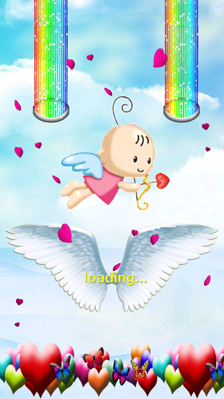 【免費遊戲App】Flying love angels-APP點子