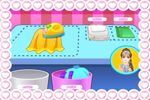 Ellie Washing Clothes screenshot 3
