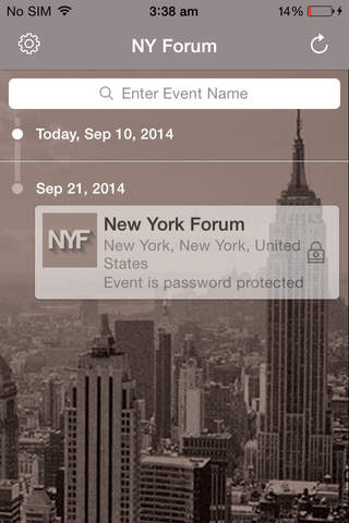 The New York Forum screenshot 2