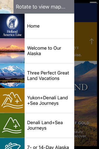 Holland America Line Alaska+Yukon for iPhone screenshot 4