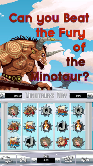 ````` 2015 ````` Minotaur's Way Slots - Spin Win Coins with the Classic Las Vegas Machine