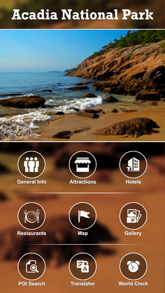 【免費旅遊App】Acadia National Park Travel Guide-APP點子