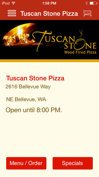Tuscan Stone Pizza