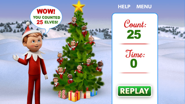Find the Scout Elves - Elf on the Shelf® — Elf Peek-a-Boo Christmas Game for Kids