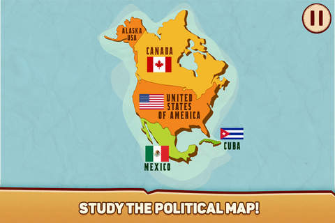 World Map Puzzle Prof screenshot 3