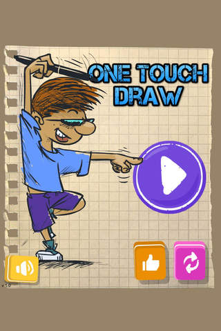 One Touch Draw Puzzle - Doodle Style Piano Version for Kids(一笔画) screenshot 3