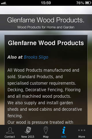 Glenfarne Wood Products. screenshot 2