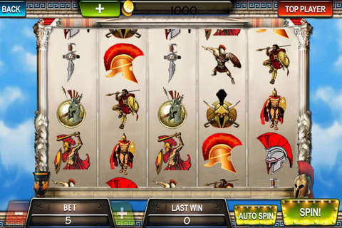 ``` Aces Gladiator Spartan FREE Slots and Roulette & Blackjack screenshot 2