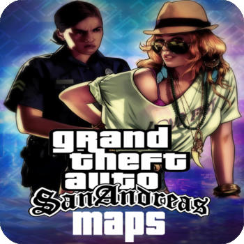 CHEATS CODES AND MAPS FOR GTA SAN ANDREAS LOGO-APP點子