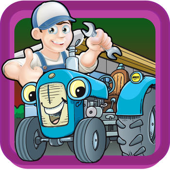 Tractor Repair Shop – Fix the auto cars in this crazy mechanic & garage game for kids LOGO-APP點子