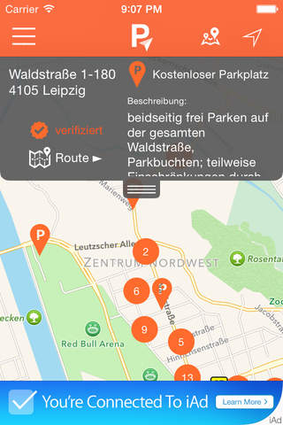 ParkingSlot - Kostenlos Parken screenshot 3