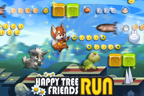 happy forest friends run Christmas screenshot 3