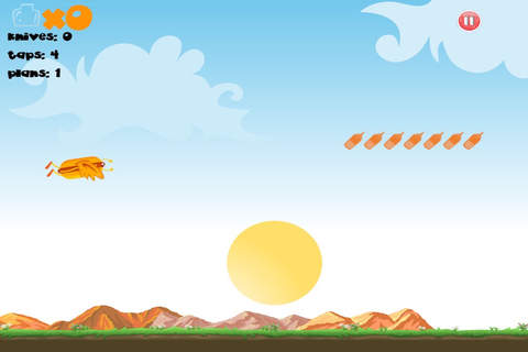 ` Happy Hot Dog Fly Racing Flappy Touch Free-play Fun Games screenshot 2