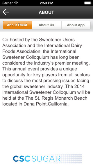 【免費商業App】Int. Sweetener Colloquium 2015-APP點子