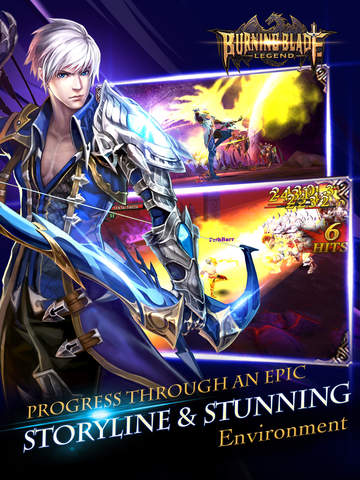 【免費遊戲App】Burning Blade-Legend-APP點子