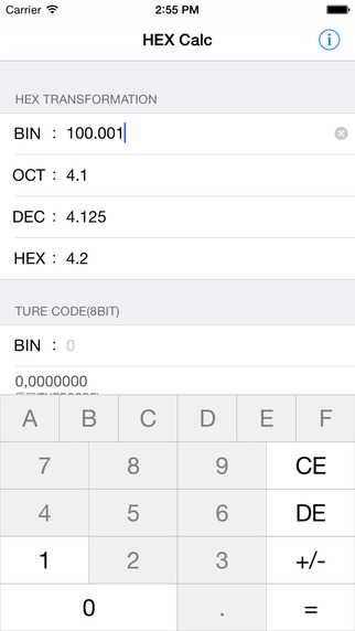 免費下載工具APP|HEXCalc(It contains a decimal point binary conversion) app開箱文|APP開箱王
