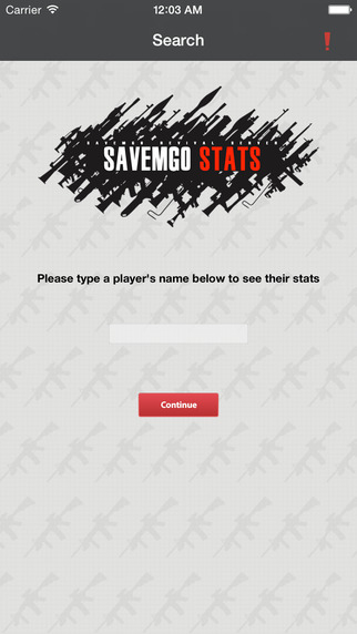 Savemgo Stats App