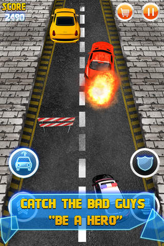 AI Armored Cop Chase - Police Car Racing Game screenshot 3