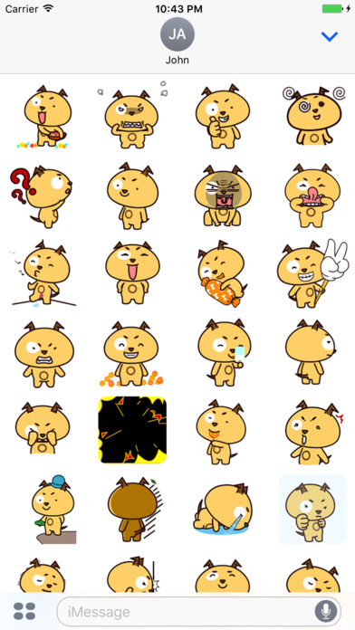 Lovely Dog Vol 2 - Animated Stickers screenshot 4