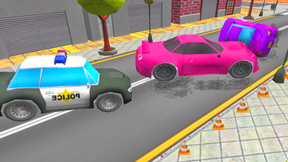 Power City Car Driving Police Crusher screenshot 2