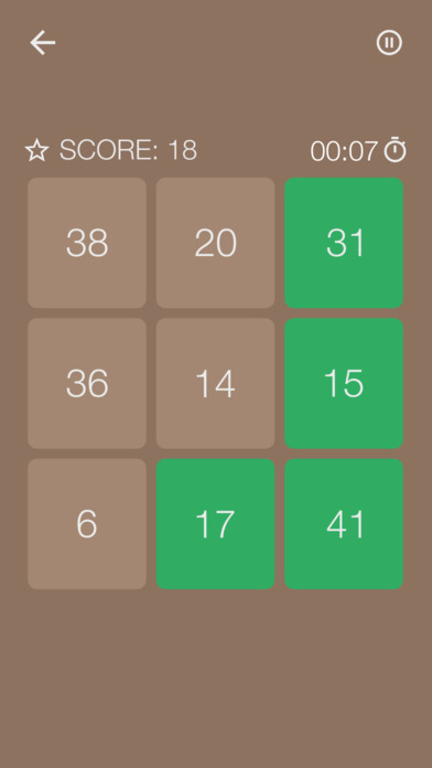 Tap the odd numbers - Speed math game screenshot 3