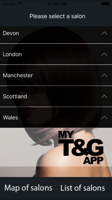 My T&G App screenshot 2