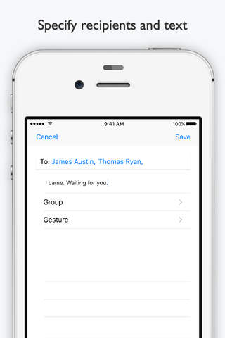 Templator: easily send group sms message templates screenshot 2