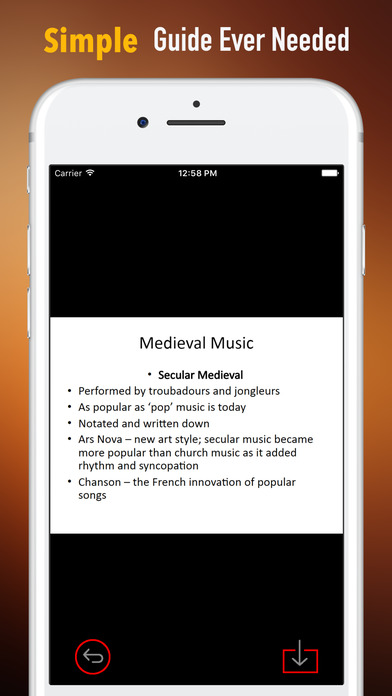 Musical Terms and Symbols-Study Guide and Terms screenshot 2