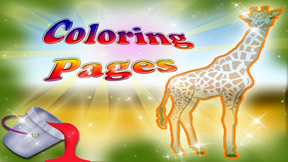 Paint Wild Animals Coloring Pages screenshot 3