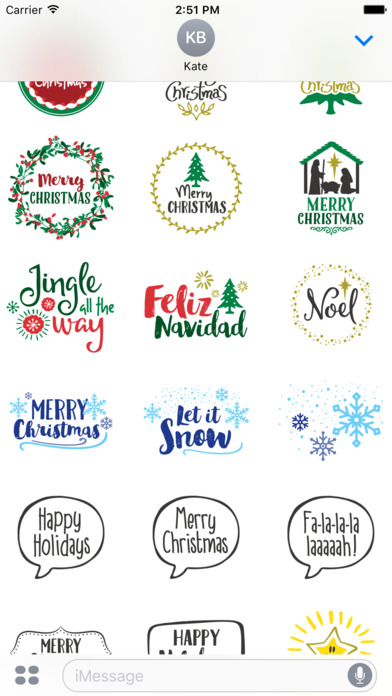 Christmas Stickers from Images screenshot 3