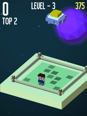 Falling Danger - be careful of the spider and UFO screenshot 3