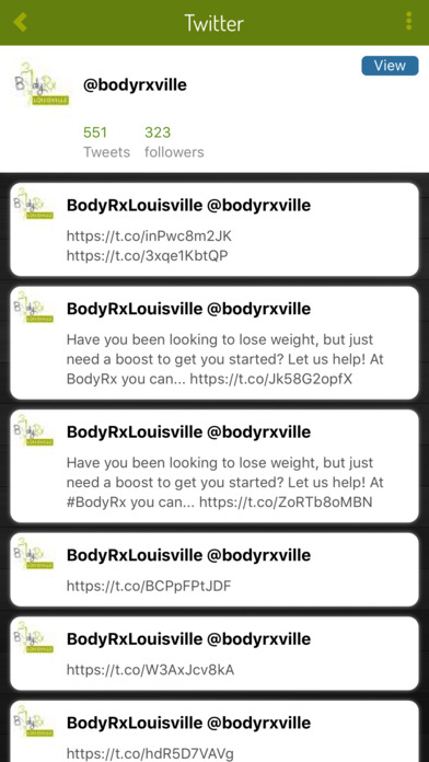 BodyRx Louisville screenshot 2