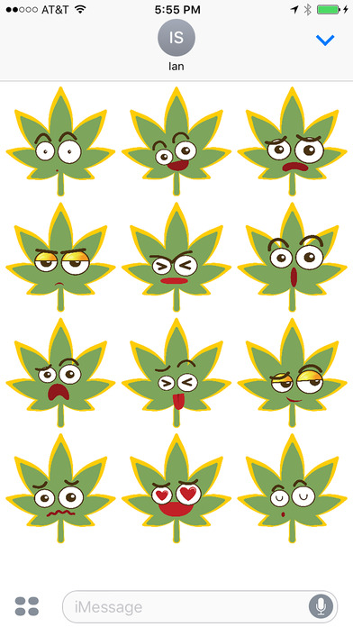 Potmoji Cannabis Emojis screenshot 2