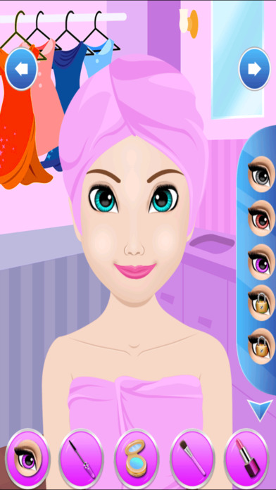Funky Girl Makeup Parlour Pro - dressing spa salon screenshot 4
