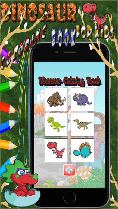 dinosaur maker : drawing games for kids screenshot 4