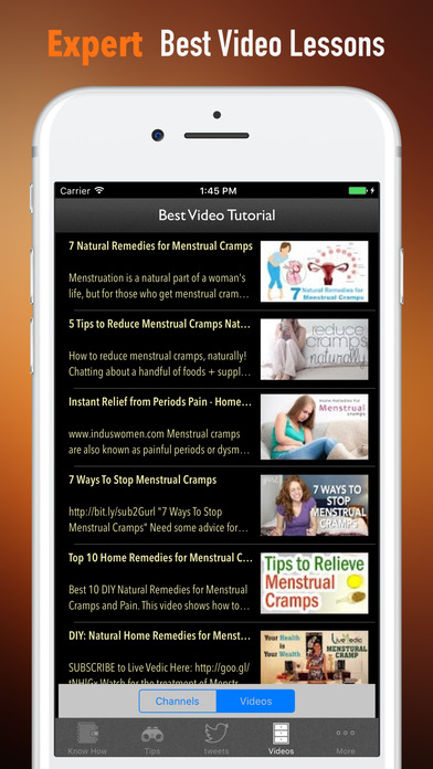 Cure Tips for Irregular Periods and Menstrual Pain screenshot 3