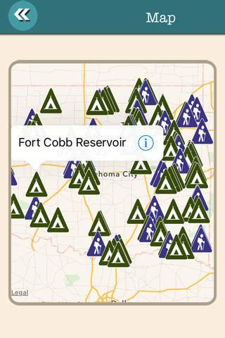 Oklahoma State Campgrounds & Hiking Trails screenshot 2