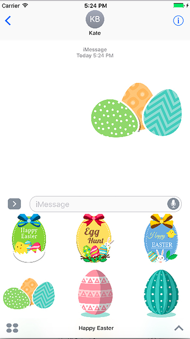 Happy Easter stickers & emoji screenshot 4
