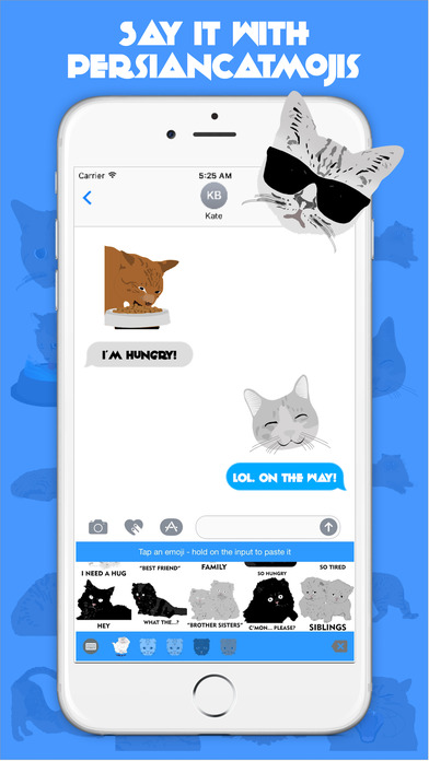 PersianCatMoji-Sticker & Emoji screenshot 4