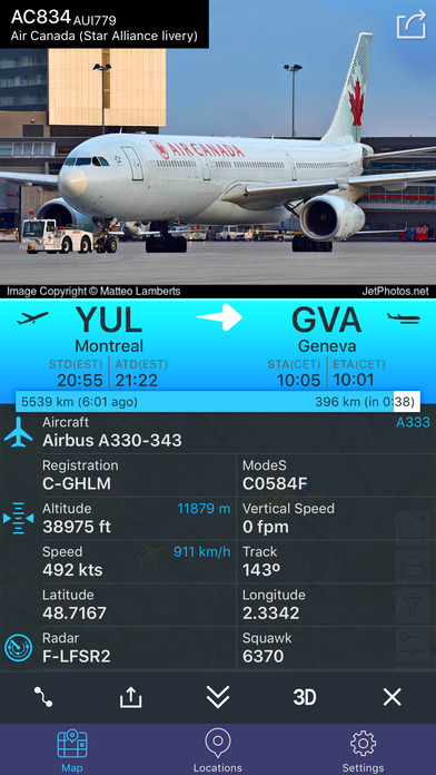 Flight Tracker - Sky scanner screenshot 4