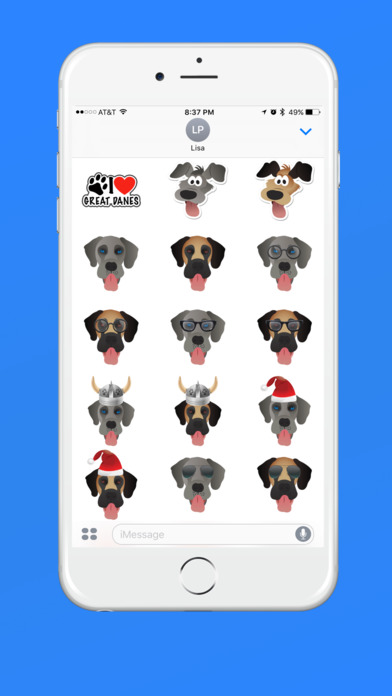 Great Dane Emoji screenshot 2