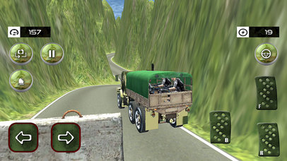 Furious Army Cargo Truck Driving Game screenshot 4