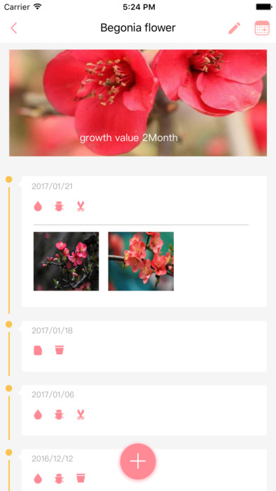 Plant Diary Pro - Growth Record & Watering Remind screenshot 2