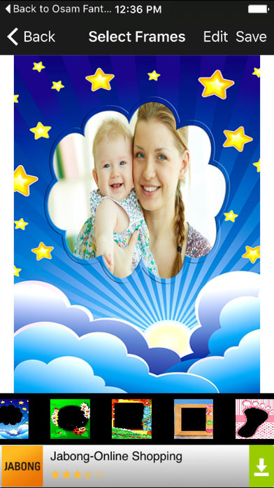 Little Cute Baby Picture Frames Edit Photo Collage screenshot 3