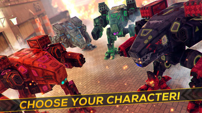Steel Robots 2 . Robot Fighting Game vs Tanks PRO screenshot 3