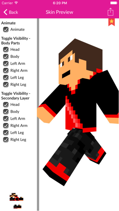 Youtuber Skins Pro - New Skins for Minecraft PE screenshot 3