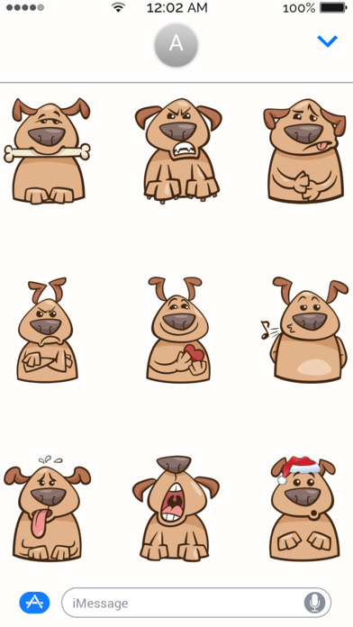 Dog Emoji Stickers screenshot 2